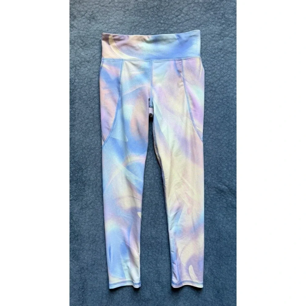Old Navy Active High Rise Multi- Colored Girl's Leggings Size L